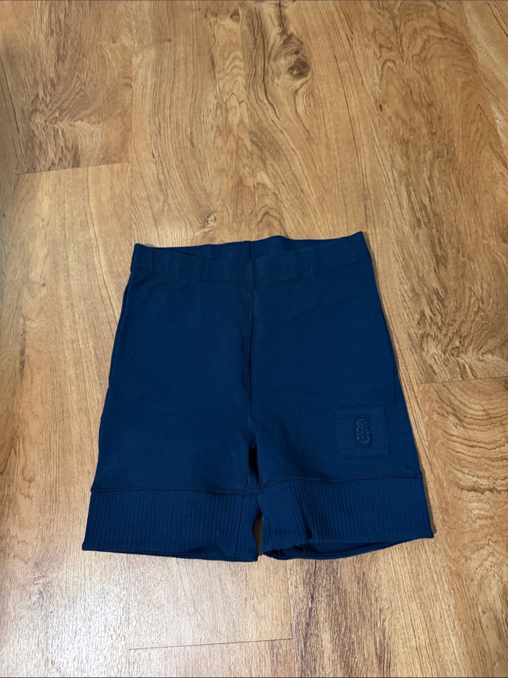 Woman’s Free People Navy Biker Short